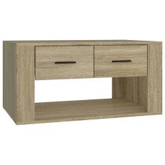  Mesa de centro 80x50x40 cm derivados madeira carvalho sonoma